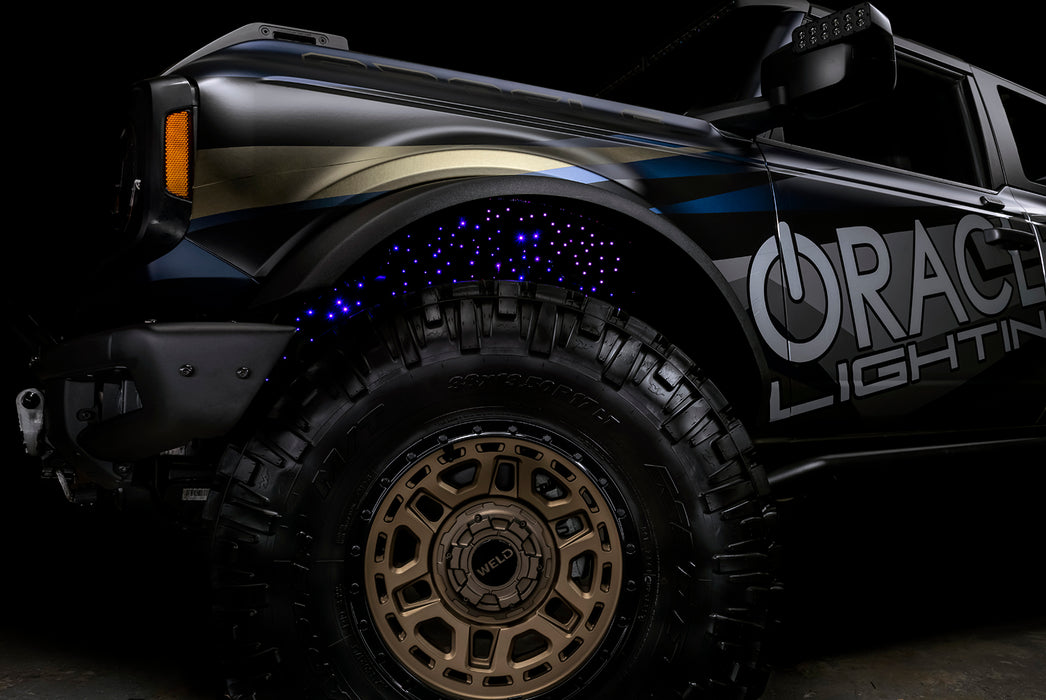 ORACLE Fiber Optic Wheel Liner ColorSHIFT® RGB+W Kit, 40W LED/ 600 Fibers, view 8