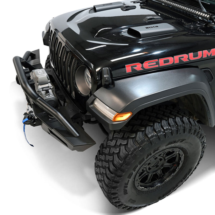 Westin XTS Front Bumper | Textured Black | Jeep Wrangler JL (2018-2026)/Gladiator JT (2020-2026) | P/N 59-711195, view 14
