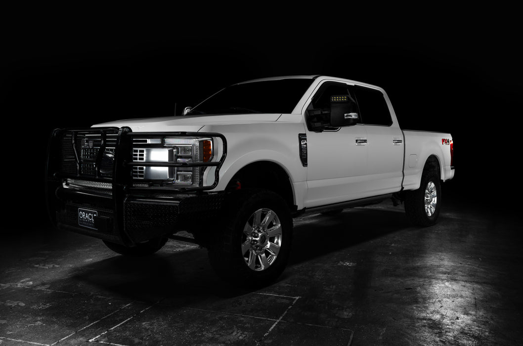ORACLE LED Off-Road Side Mirror Ditch Lights, 6000K, Ford F-250/350 Superduty (2017-2025), view 2