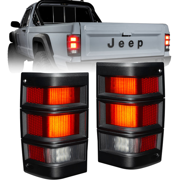 ORACLE LED Tail Lights, Standard Lens, Red, Jeep Comanche MJ (1986-1992)