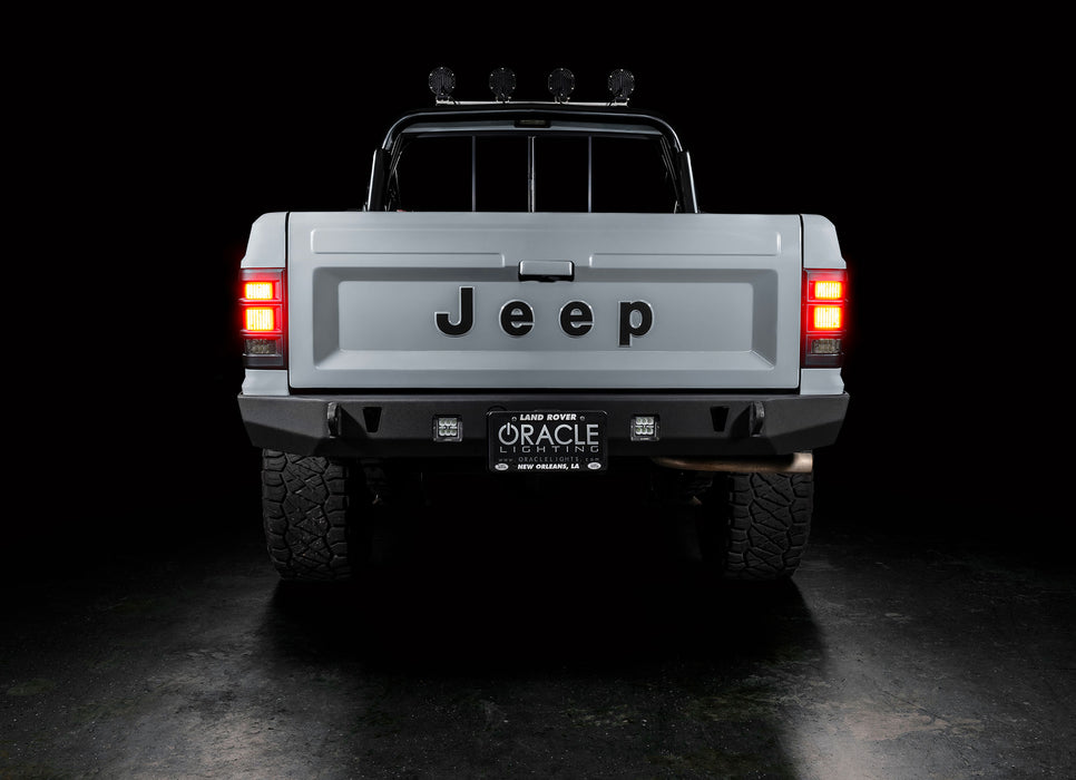 ORACLE LED Tail Lights, Tinted Lens, Jeep Comanche MJ (1986-1992), view 8