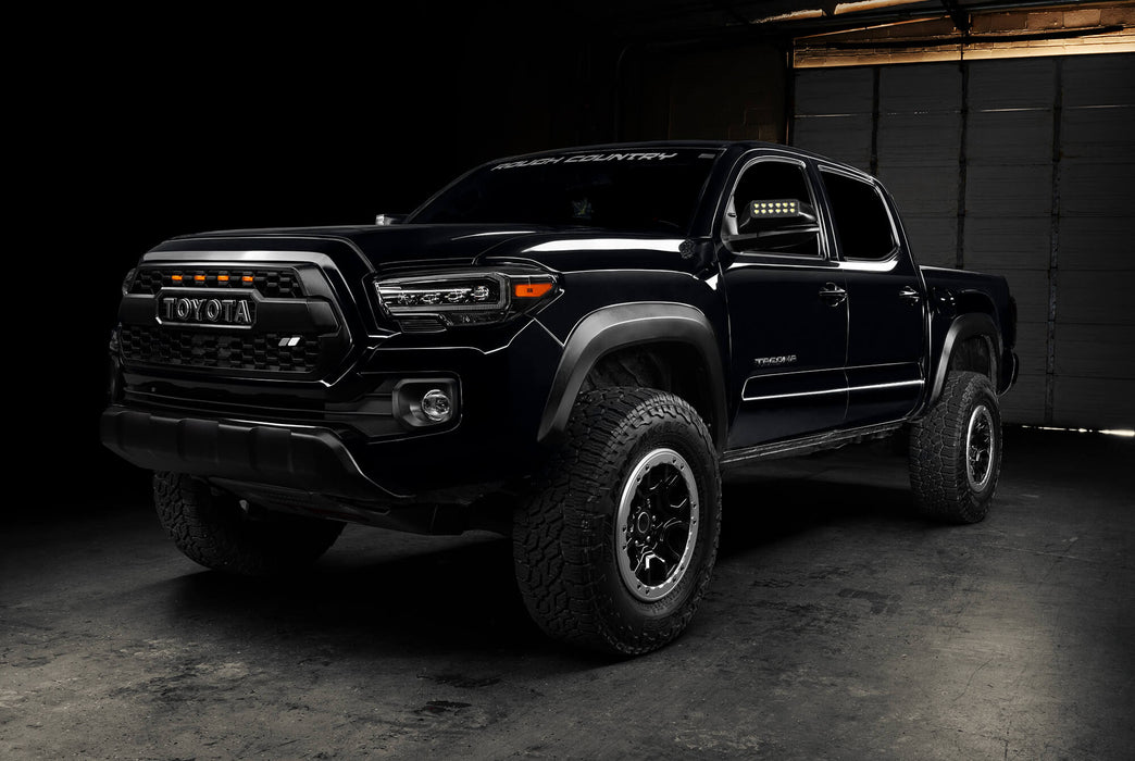 ORACLE LED Off-Road Side Mirror Ditch Lights, 6000K, Toyota Tacoma (2016-2023), view 2