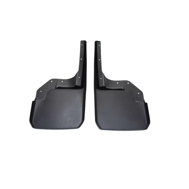 Molded Splash Guards, Front, Black with Jeep Logo