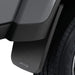 Rear Splash Guards, Wide Track Axles, Black, Jeep Logo