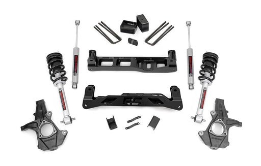 Rough Country 5 Inch Lift Kit, Cast Steel, N3 Struts, Chevy/GMC 1500 (2014-2017)