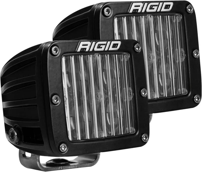 RIGID Industries D-Series SAE Fog Light Pods, Surface Mount, Pair  - 504813