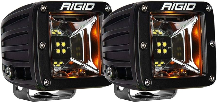 RIGID Industries 68204 RIGID Rigid Industries RADIANCE SCENE AMBER BACKLIGHT SURFACE MOUNT PAIR 68201