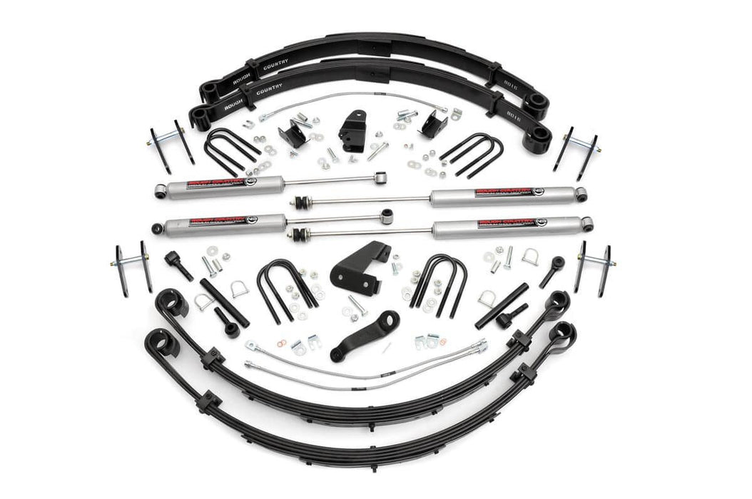 Rough Country 6 Inch Lift Kit - Manual Steer | Jeep Wrangler YJ 4WD (1987-1995)