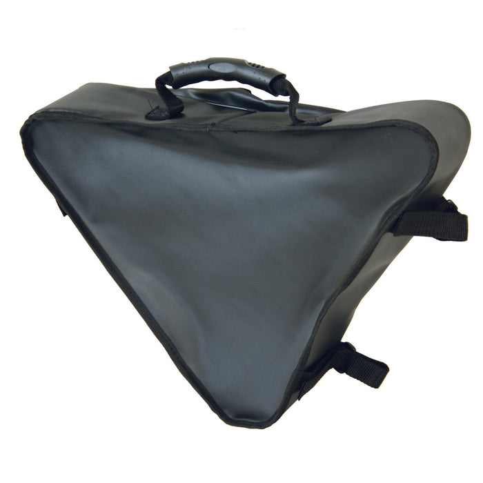 Rugged Ridge 62801.5 This black triangular recovery bag is designed to fit Yamaha Rhinos.