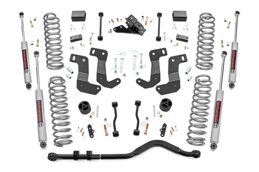 Rough Country 3.5 Inch Lift Kit, C/A Drop, 2-Door, Jeep Wrangler JL 4WD (2018-2023)