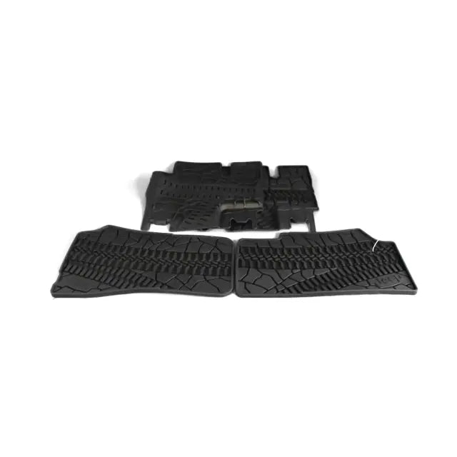 All-Weather Floor Mats, 3-Piece, Dark Slate Gray