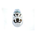 Trailer Hitch Ball, 2 in Ball, 1 in Shank, Chrome