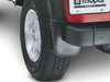 Molded Splash Guards, Front, Black, Set of 2