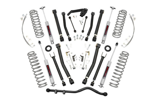 Rough Country 4 Inch Lift Kit, X-Series, Jeep Wrangler Unlimited 2WD/4WD (2007-2018)