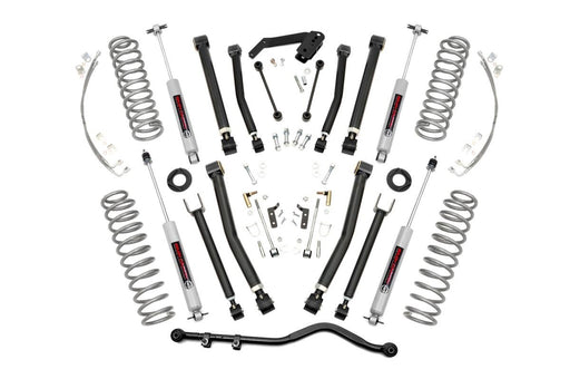 Rough Country 4 Inch Lift Kit, X-Series, Jeep Wrangler JK 4WD (2007-2018)