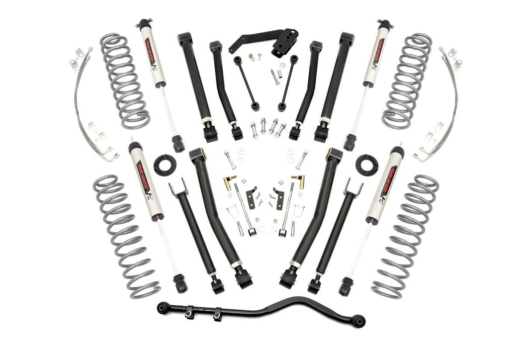 Rough Country 4 Inch Lift Kit - X-Series - V2 | Jeep Wrangler JK 4WD (2007-2018)