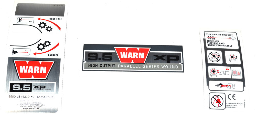 WARN Label Kit