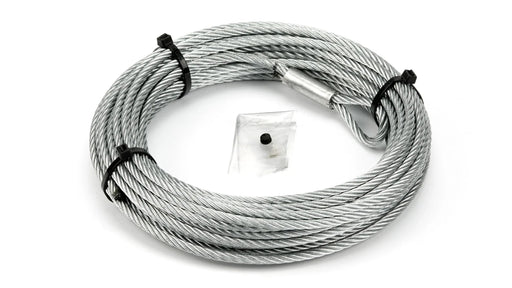 WARN Replacement Steel Winch Rope, 55 ft x 7/32 in