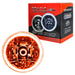 ORACLE Pre-Installed Lights 5.75 IN. Sealed Beam, Amber Halo