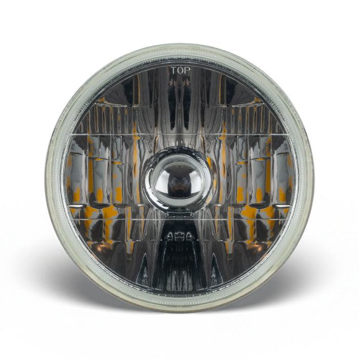 ORACLE 7 IN. Sealed Beam Glass Lens Headlight – Non-Halo (Compatible with H4 LED Bulbs)