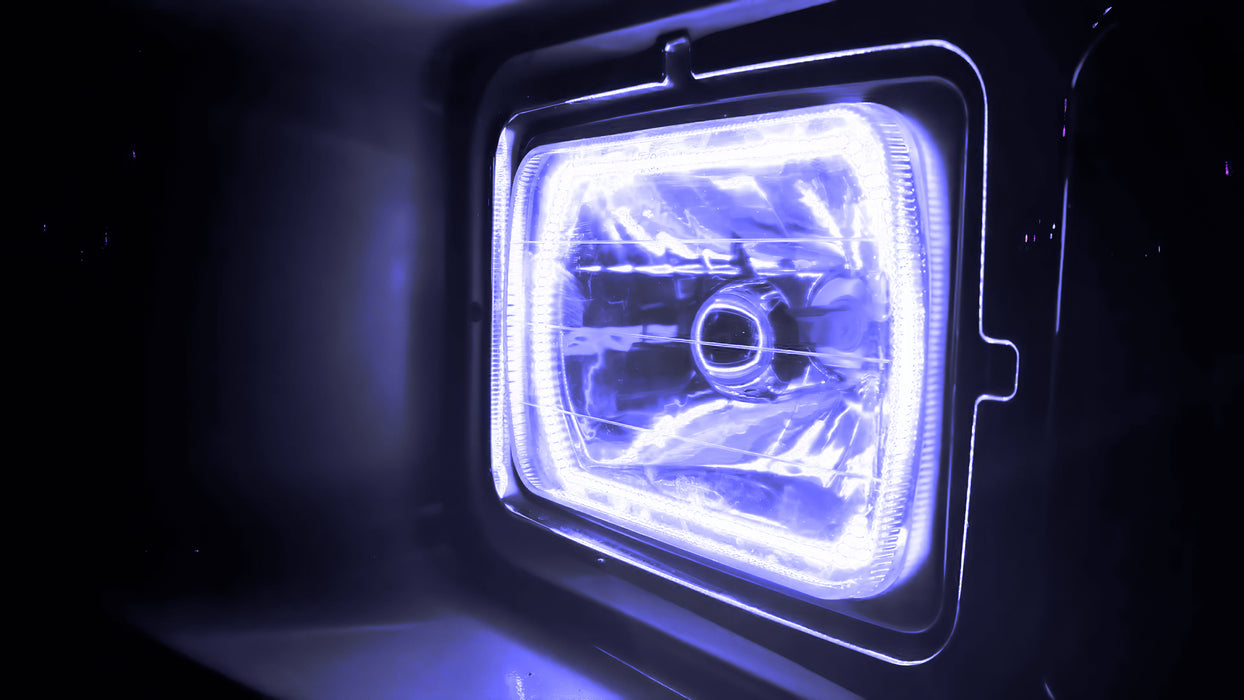 ORACLE Pre-Installed Lights 7x6 IN. Sealed Beam, White Halo, view 4