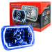 ORACLE Pre-Installed Lights 7x6 IN. Sealed Beam, Blue Halo