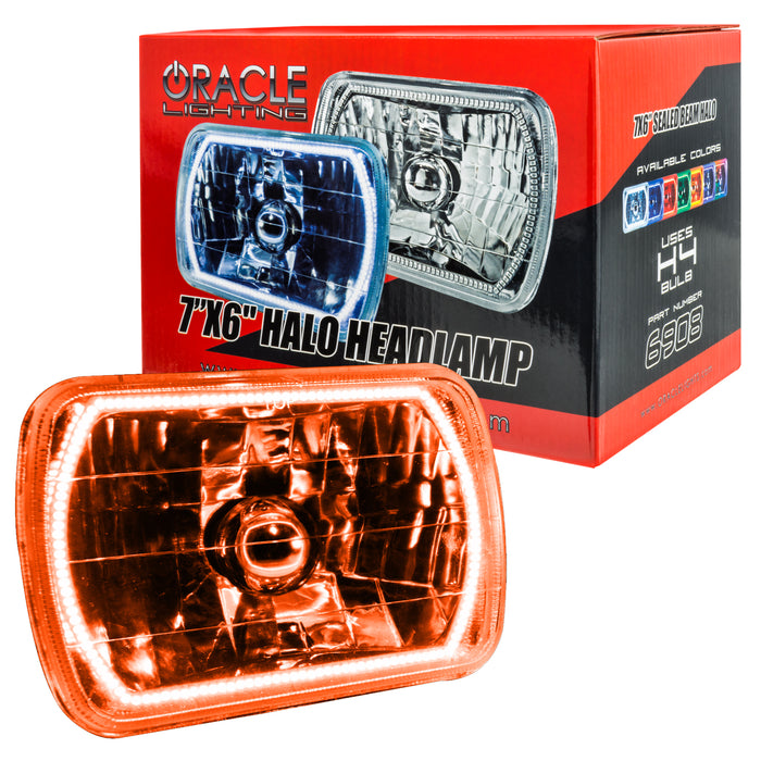 ORACLE Pre-Installed Lights 7x6 in. Sealed Beam Amber