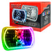 ORACLE Pre-Installed Lights 7x6 IN. Sealed Beam, ColorSHIFT® Halo