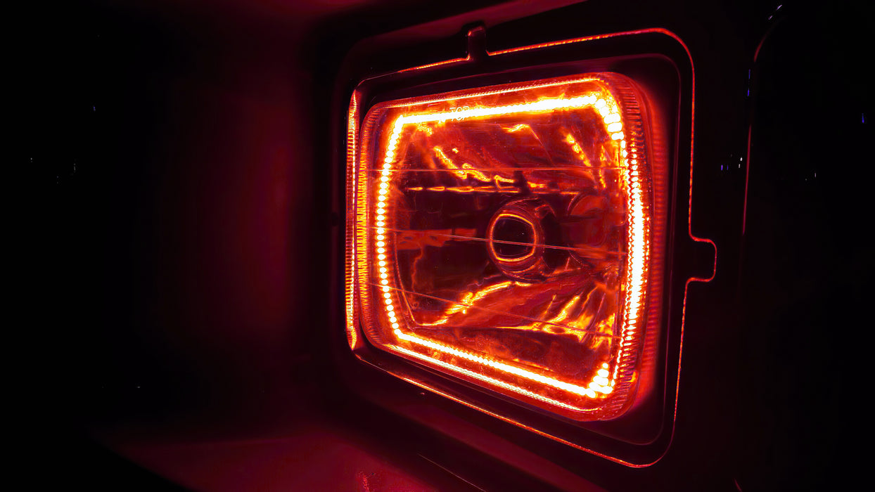 ORACLE Pre-Installed Lights 7x6 IN. Sealed Beam, ColorSHIFT® Halo, view 5