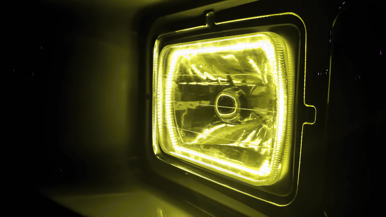 ORACLE Pre-Installed Lights 7x6 IN. Sealed Beam, ColorSHIFT® Halo, view 7