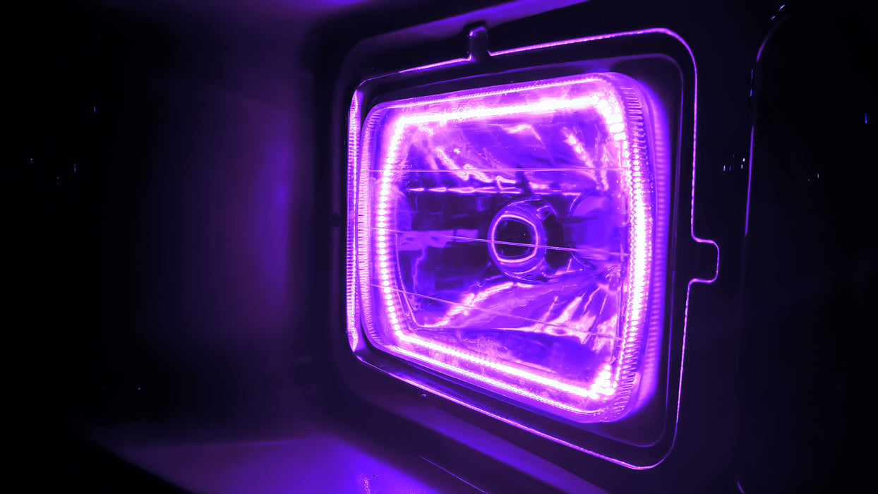 ORACLE Pre-Installed Lights 7x6 IN. Sealed Beam, ColorSHIFT® Halo, view 8