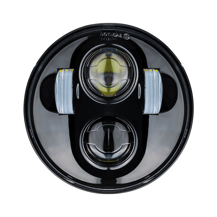 ORACLE 5.75" 40W Replacement LED Headlight, Black, 6000K