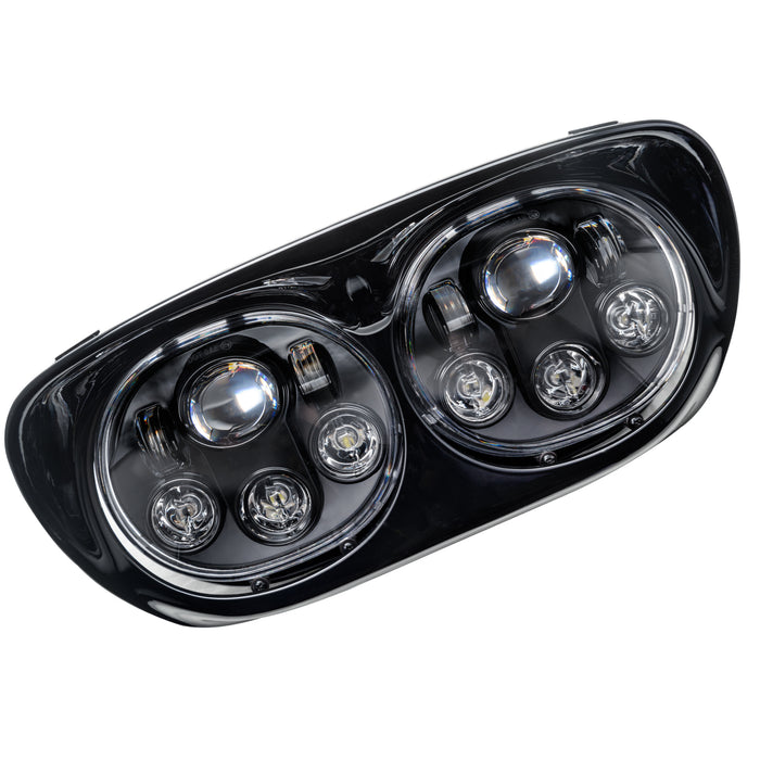 ORACLE Harley Road Glide Replacement LED Headlight Black 6000K