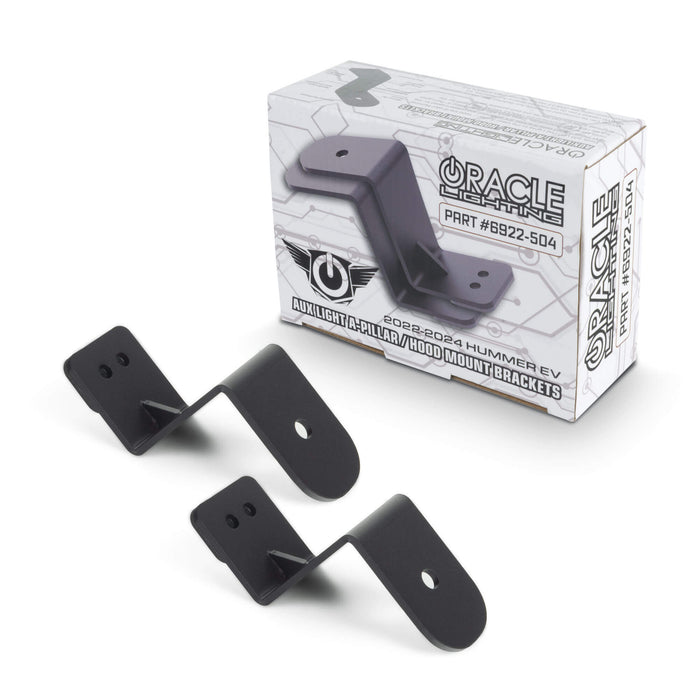ORACLE Light A-Pillar/ Hood Mount Brackets (Pair), Hummer EV Aux (2022-2025)