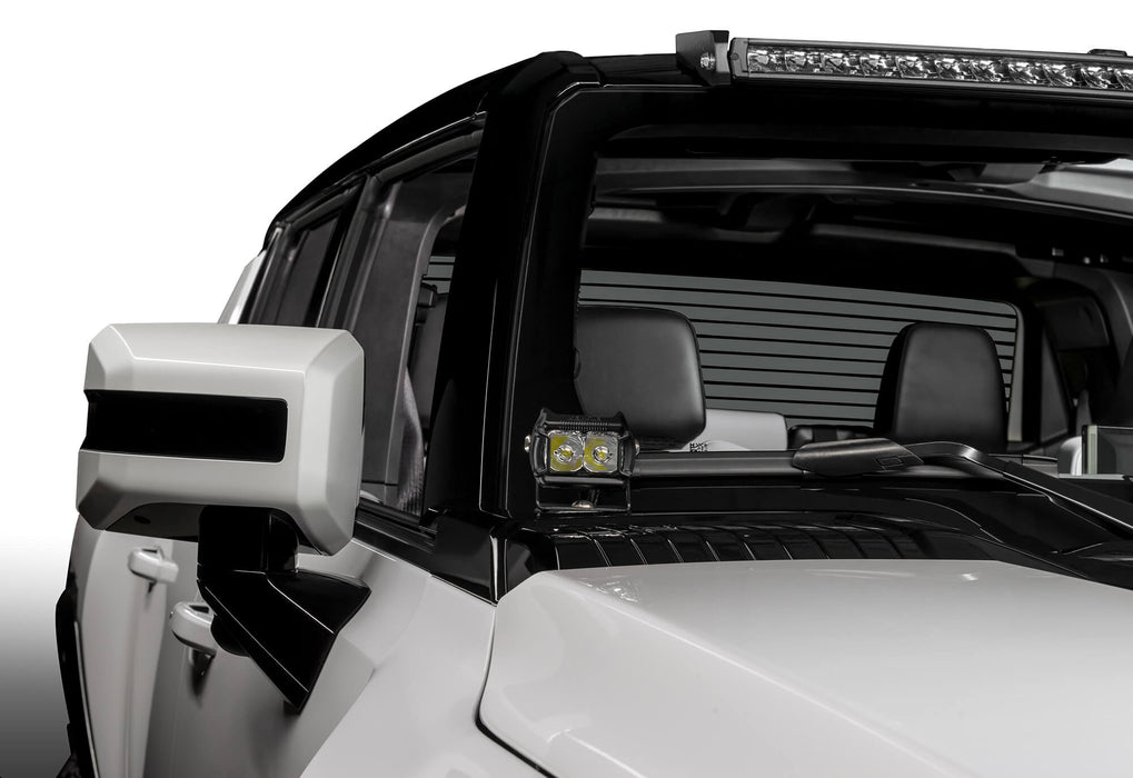ORACLE Light A-Pillar/ Hood Mount Brackets (Pair), Hummer EV Aux (2022-2025), view 3