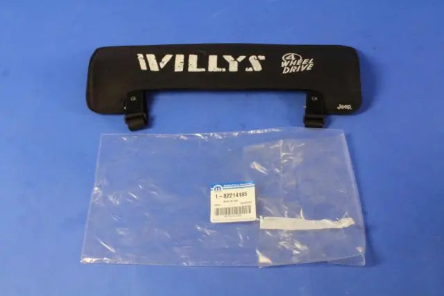Side Window Visor with Willys and 4 Wheel Drive Logos