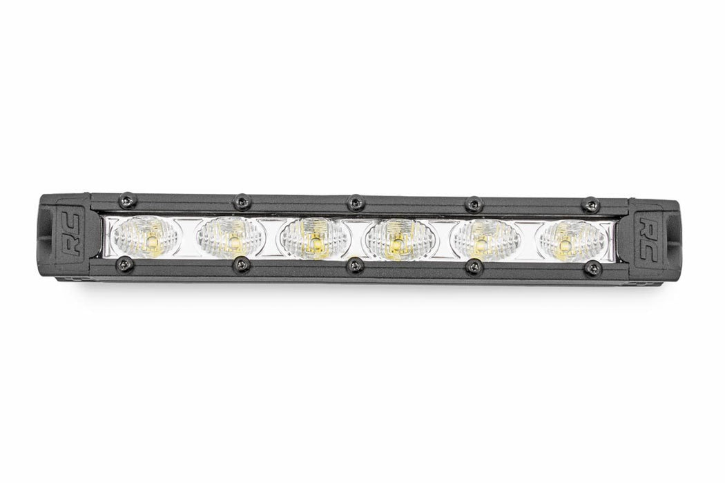 Rough Country 6 Inch Chrome Series LED Light Bar- Slim Line - Pair