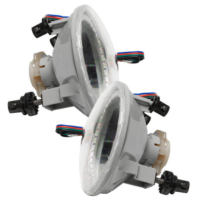ORACLE 2007-2013 Chevrolet Avalanche Pre-Assembled Halo Fog Lights - (Non-Z71) - Red