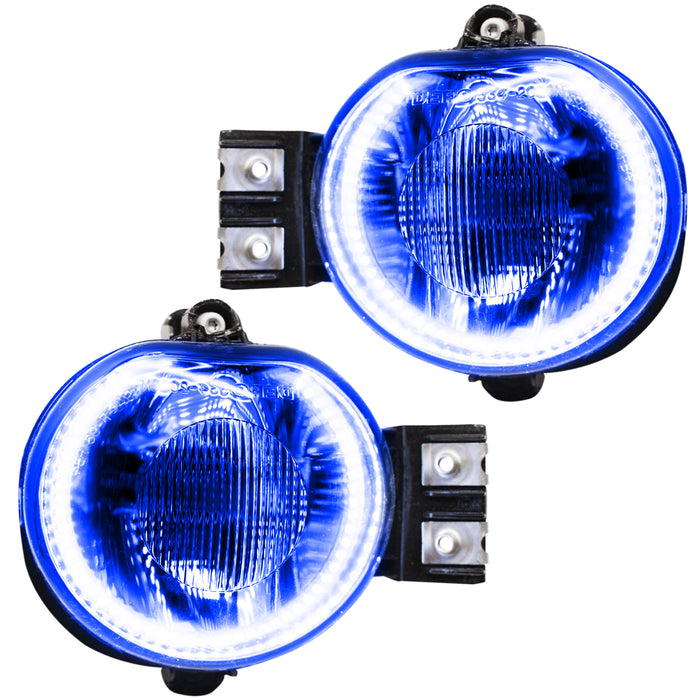 ORACLE 2002-2005 Dodge Ram Pre-Assembled LED Halo Fog Lights - Blue