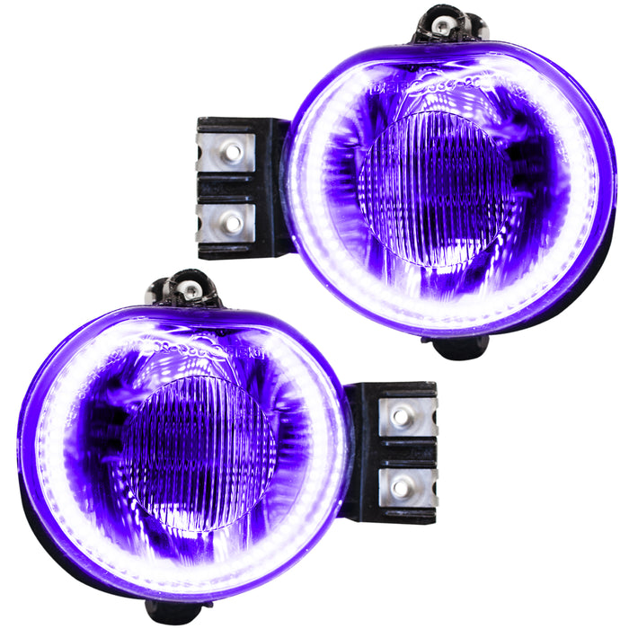 ORACLE 2006-2008 Dodge Ram Pre-Assembled LED Halo Fog Lights - UV/Purple