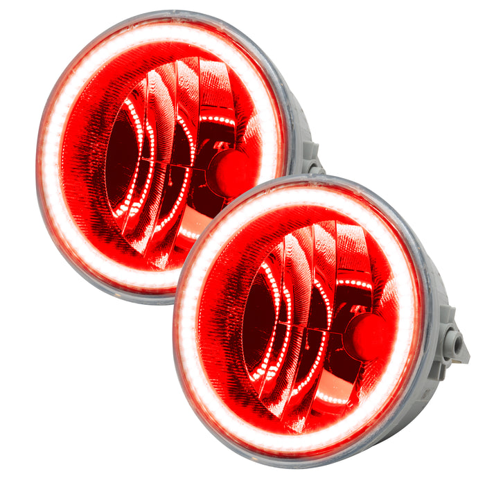 ORACLE 2006-2010 Ford F-150 Pre-Assembled LED Halo Fog Lights - Red