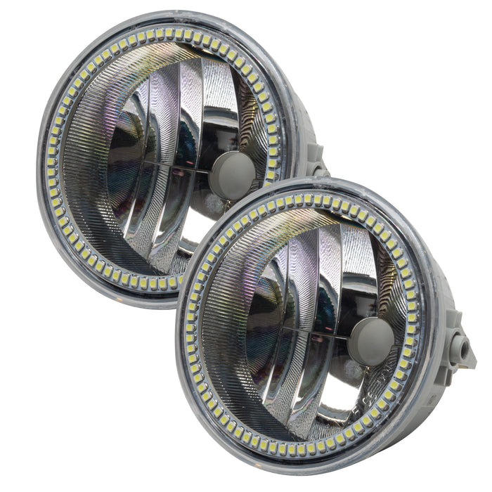 ORACLE 2006-2010 Ford F-150 Pre-Assembled LED Halo Fog Lights - Red