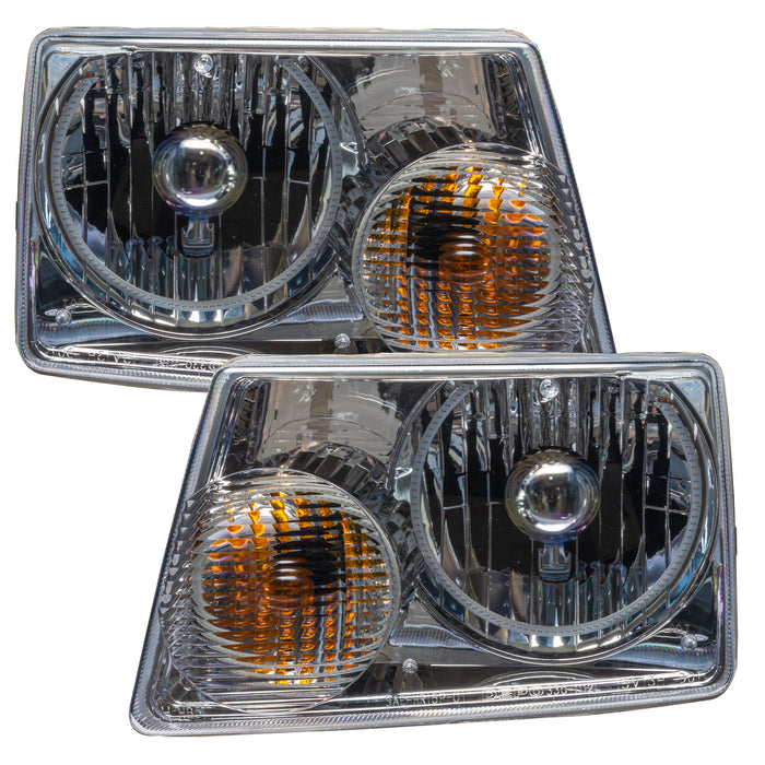 ORACLE 2001-2011 Ford Ranger Pre-Assembled Halo Headlights - ColorSHIFT - with Simple Controller
