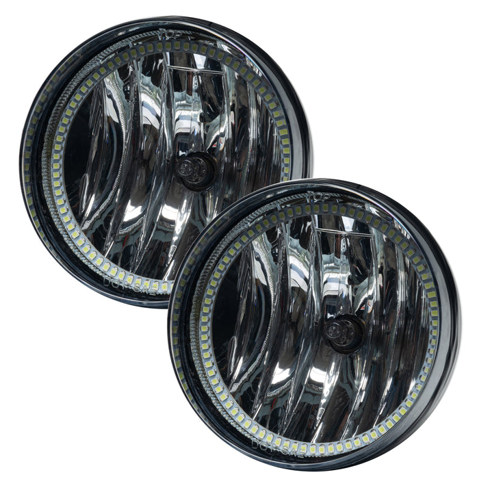 ORACLE 2007-2014 GMC Sierra Pre-Assembled LED Halo Fog Lights - ColorSHIFT