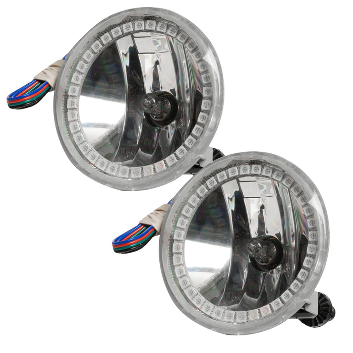 ORACLE 2007-2013 GMC Yukon Denali Pre-Assembled LED Halo Fog Lights - Amber
