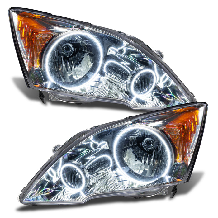 ORACLE 2007-2011 Honda CRV Pre-Assembled LED Halo Headlights - White