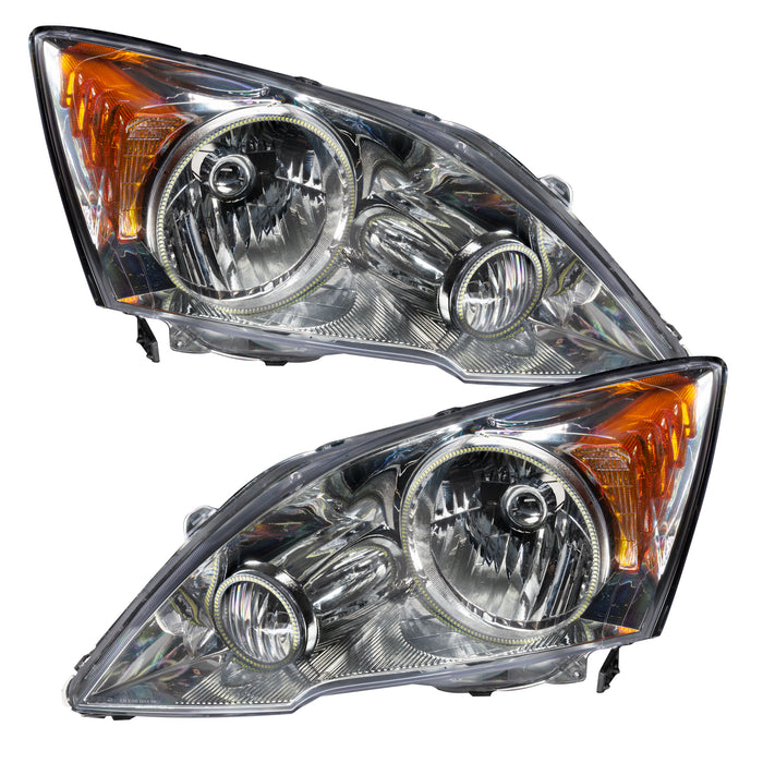 ORACLE 2007-2011 Honda CRV Pre-Assembled LED Halo Headlights - White