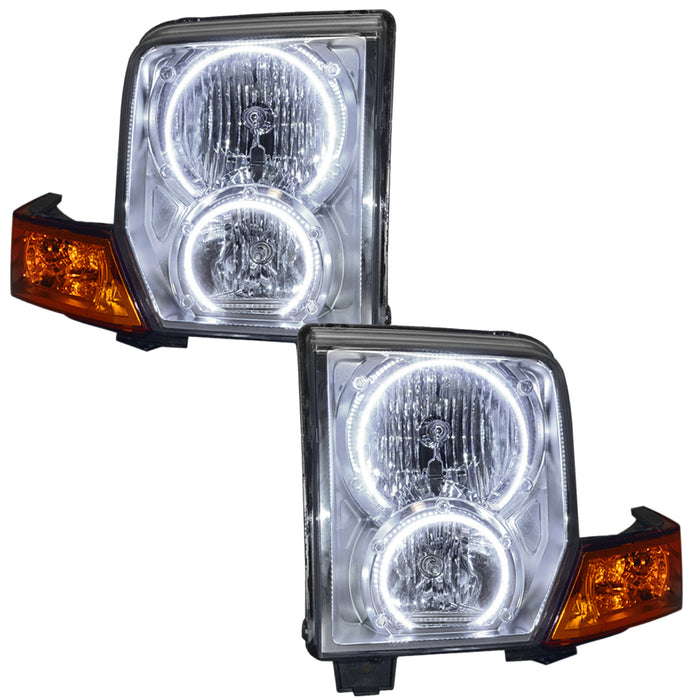 ORACLE 2006-2010 Jeep Commander Pre-Assembled LED Halo Headlights - White