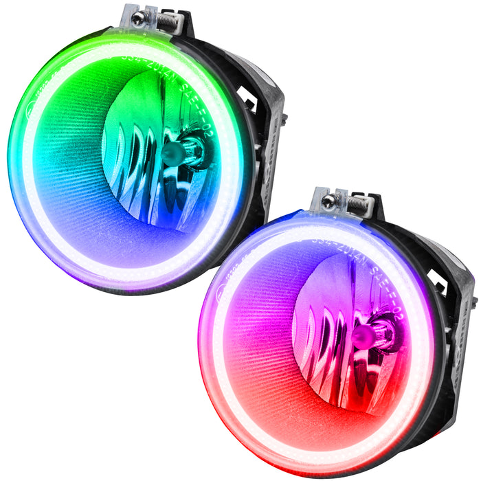 ORACLE 2006-2010 Jeep Commander Pre-Assembled LED Halo Headlights - ColorSHIFT
