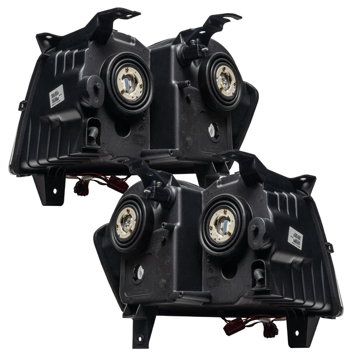 ORACLE 2008-2010 Jeep Grand Cherokee Pre-Assembled Halo Headlights - (Non-HID) - ColorSHIFT - with 2.0 Controller